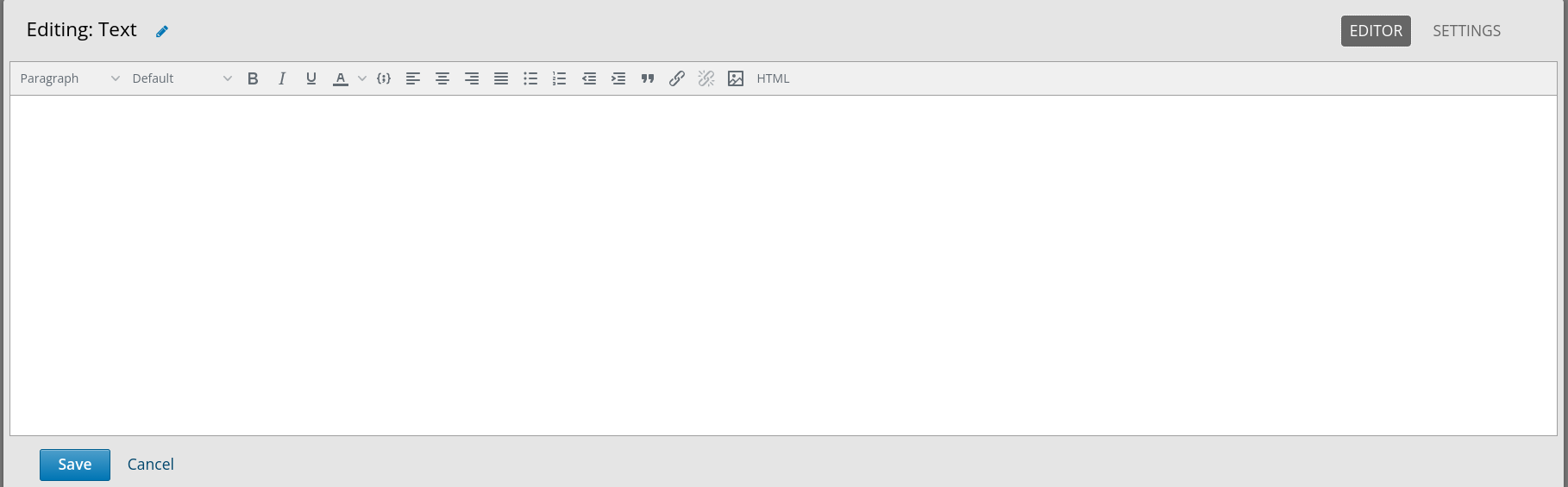 An image of the visual editor toolbar, with numbers next to each of the formatting buttons.